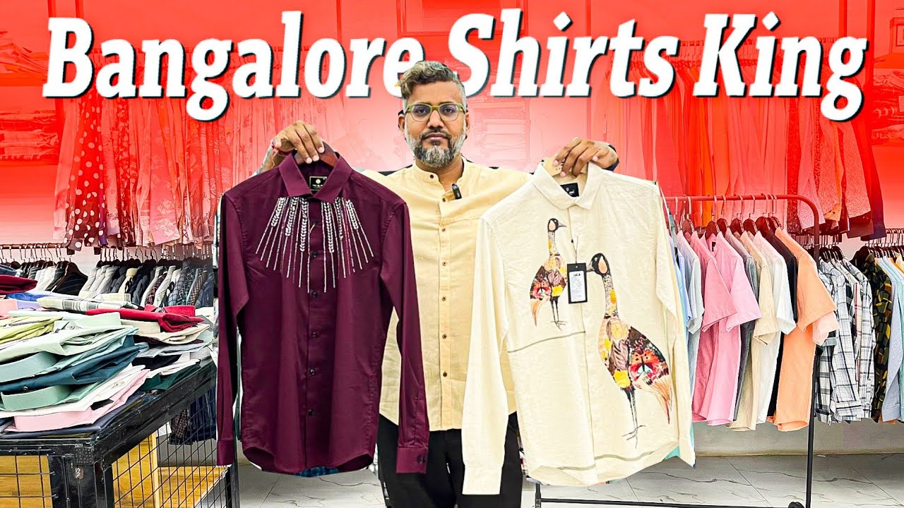 Bangalore Shirts King 👑 / Biggest Shirts Manufacturer In Bangalore / Shirts Wholesale