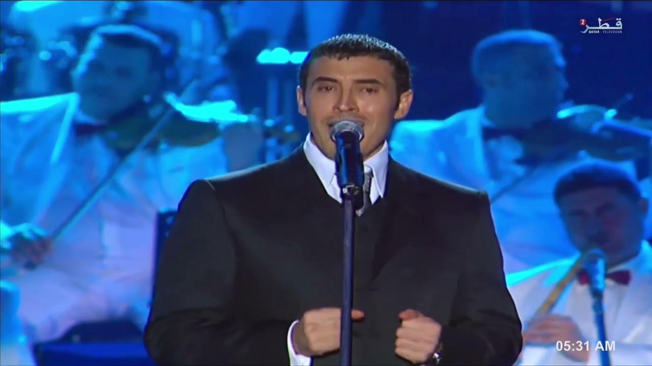 كاظم الساهر - العزيز | مهرجان أوربت الخامس - الدوحة 2000