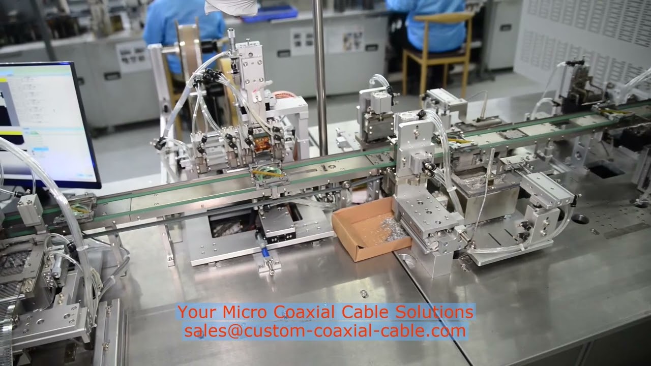 autoclavable micro-coax cable India supplier Ultra-fine Coaxial 20453-350T-02S custom odm vs jdm wir