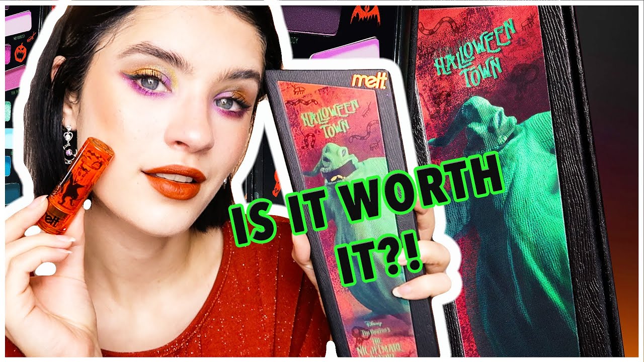 MELT COSMETICS HALLOWEEN TOWN COLLECTION | NIGHTMARE BEFORE XMAS X MELT COSMETICS