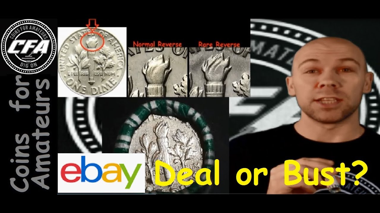Ebay Deal or Bust? Cherry picking Coins for Rare Varieties! 1970 Dime Reverse of 1968 Variety Roll?
