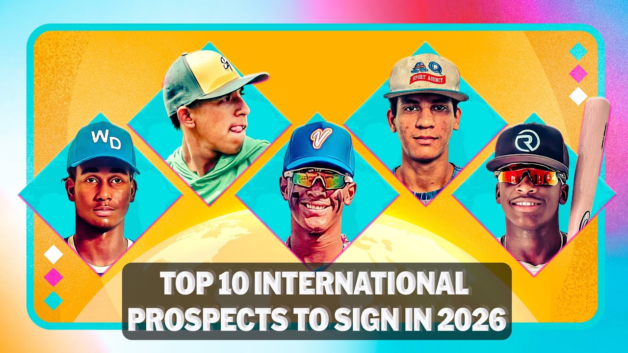 MLB's Top 10 International Prospects in 2026