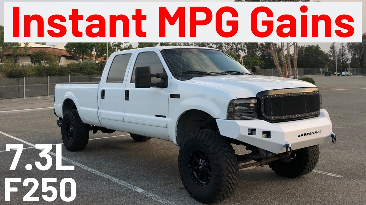 Instantly increase fuel economy in 7.3 powerstroke with one part (NOT CLICKBAIT)