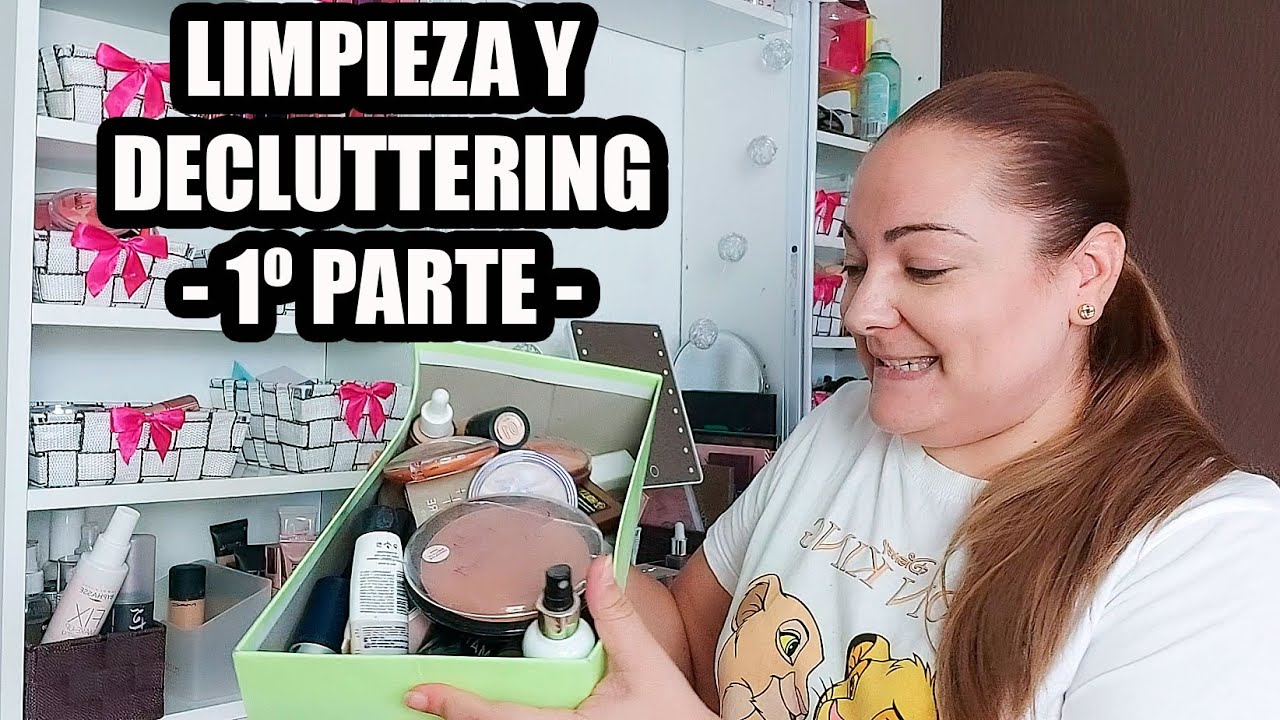 Limpieza y Decluttering de Mi Colección de Maquillaje. 1º PARTE.