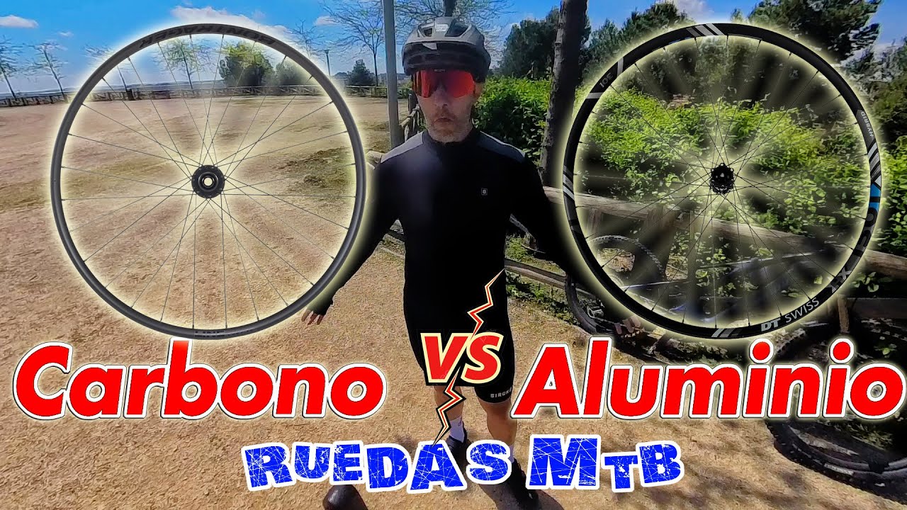 Ruedas carbono vs aluminio para MTB: opini&oacute;n