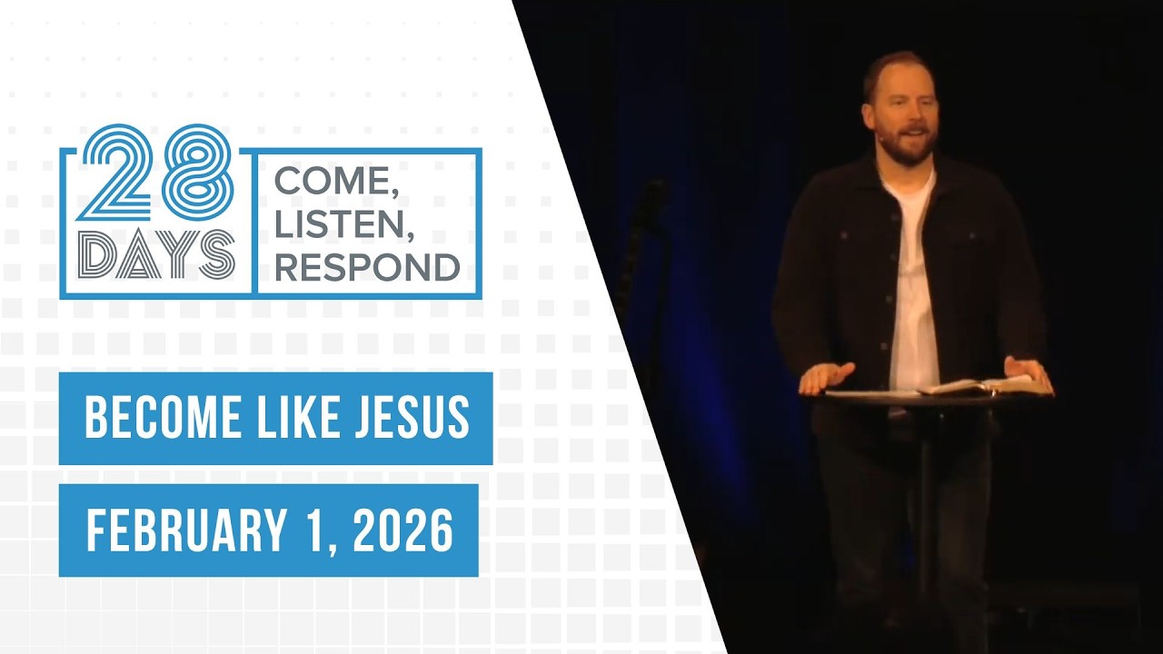 February 01, 2026 – Become Like Jesus