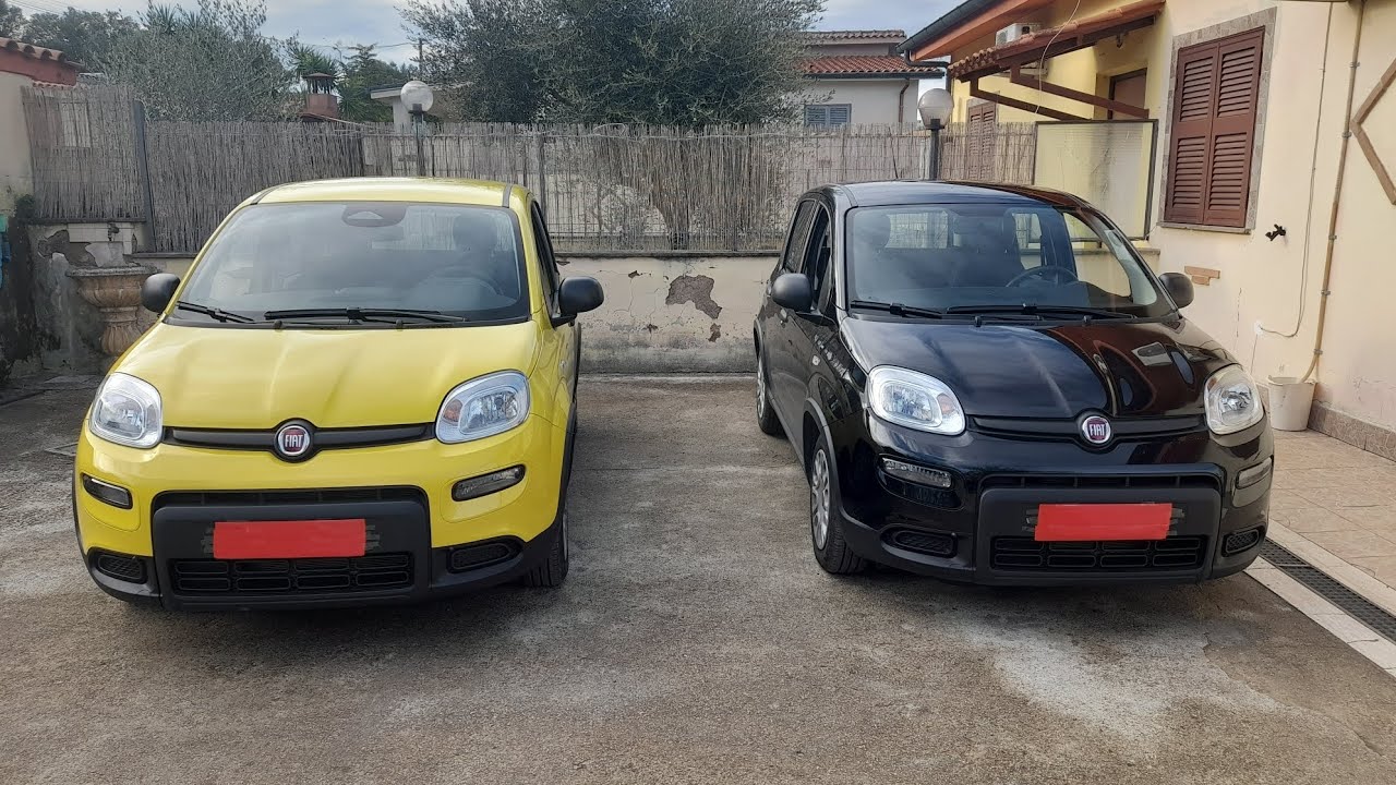 FIAT PANDA e FIAT PANDINA!!! mettiamole a confronto 😉👍