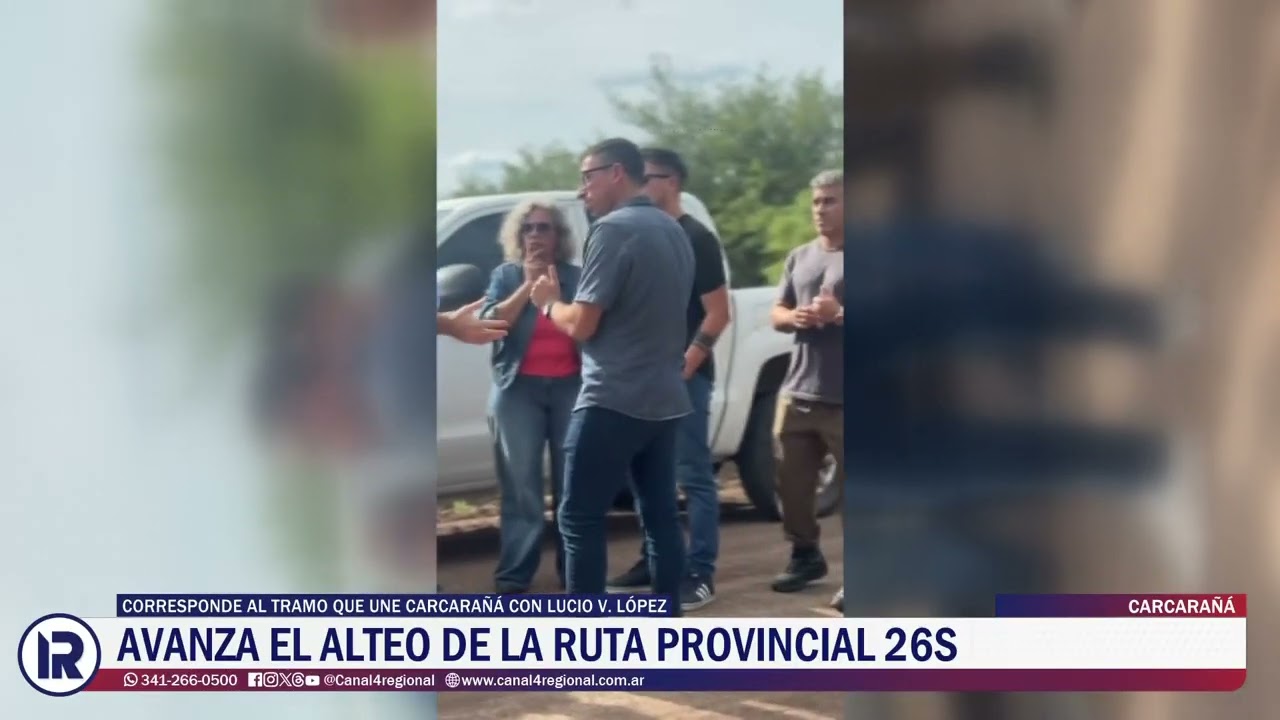 Ruta 26S: invierten más de 109 millones de pesos para potenciar el 