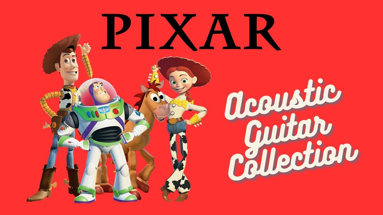 PIXAR Acoustic Guitar Collection • 10 Songs for Relaxing/Studying/Reading