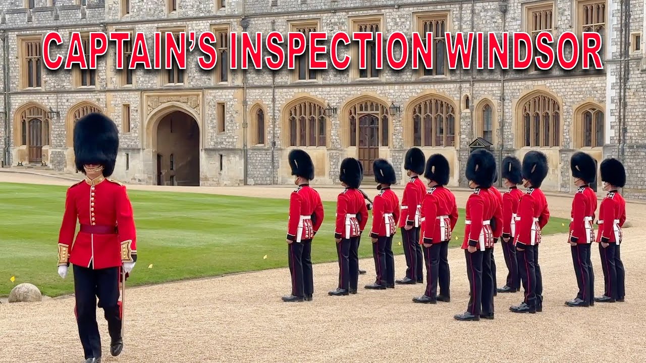 CAPTAIN'S INSPECTION WINDSOR CASTLE 1st Battalion Grenadier Guards with Band of the Irish Guards NEW