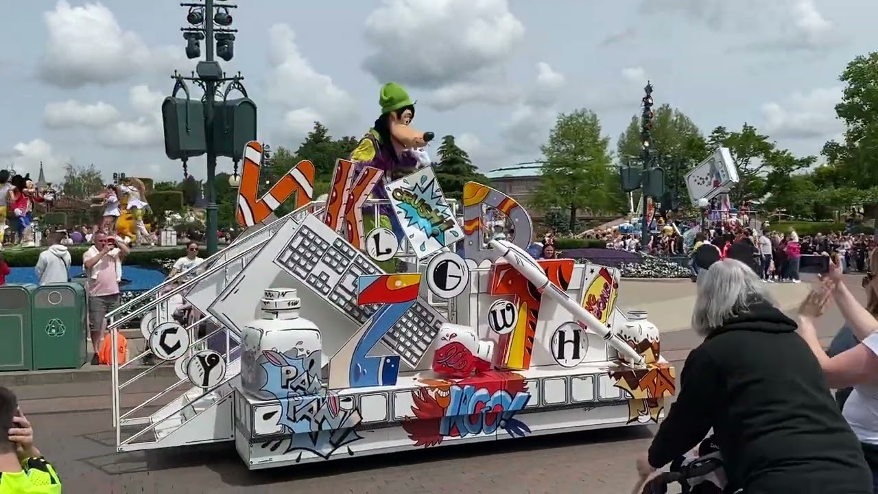 Disney Land Paris, A Million Splashes of Colour