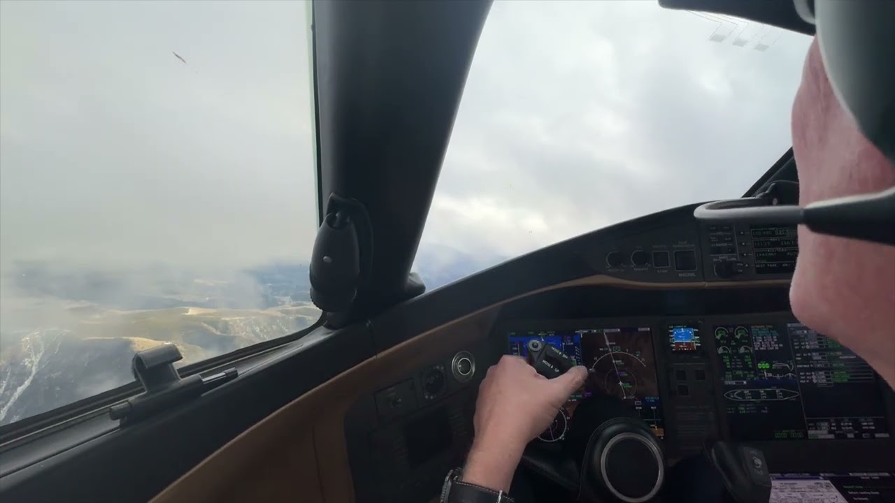Weather factors and instrument approach at Aspen