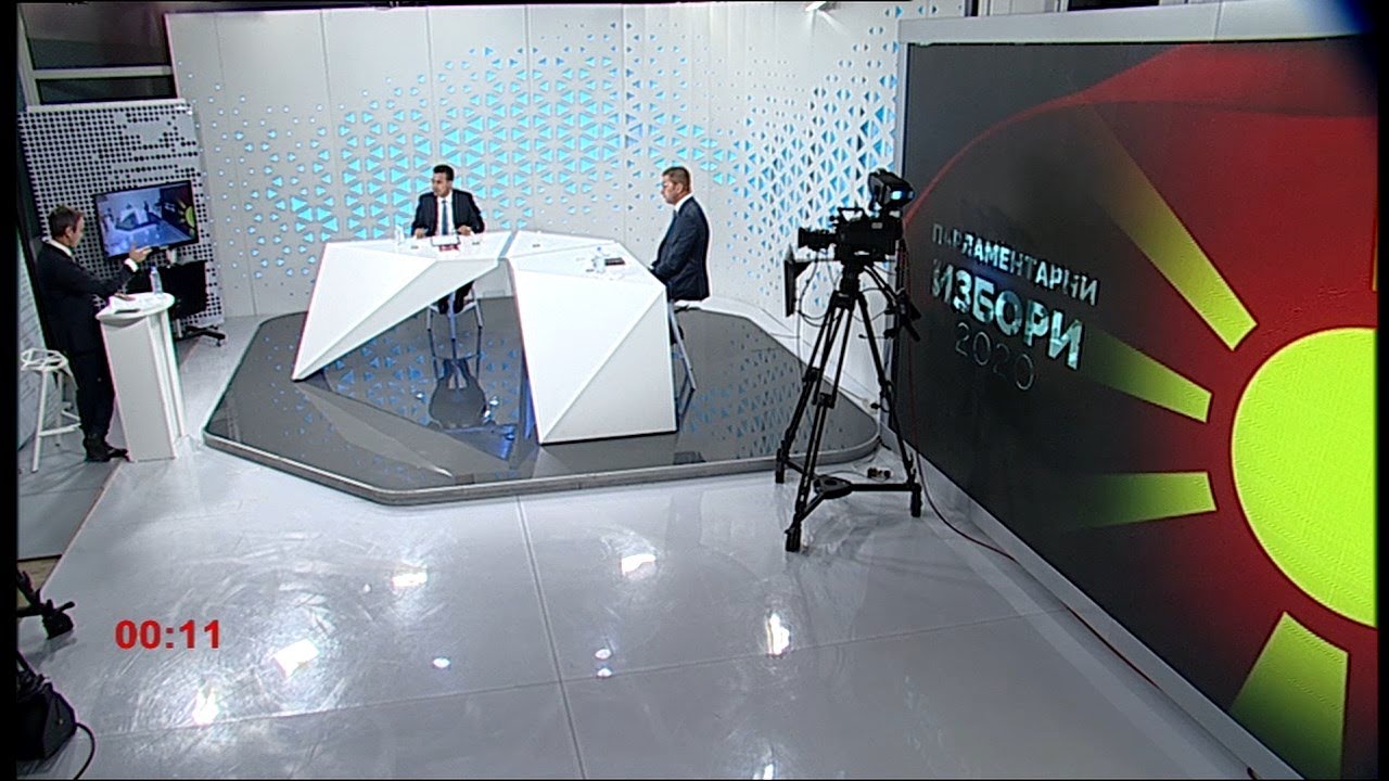 Отворено студио - Прво изборно соочување на лидерите на двете најголеми партии Мицкоски и Заев
