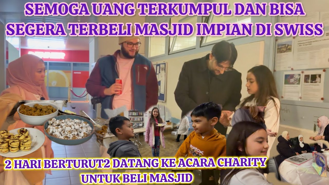 DOAKAN SEMOGA MASJIDNYA KEBELI YA TEMAN2,DUA HARI BERTURUT2 DATANG KE ACARA CHARITY UTK BELI MASJID