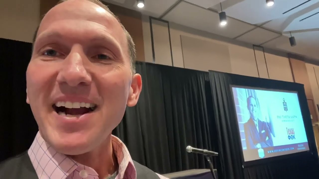 Speaker Tip:  Screen behind you?  Need notes?  How to always look TOWARD your audience!