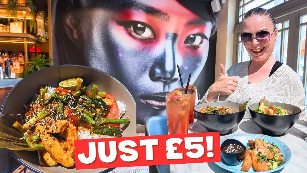 £5 THAI LUNCH at Banana Tree - Full Food Review & Incredible Value!