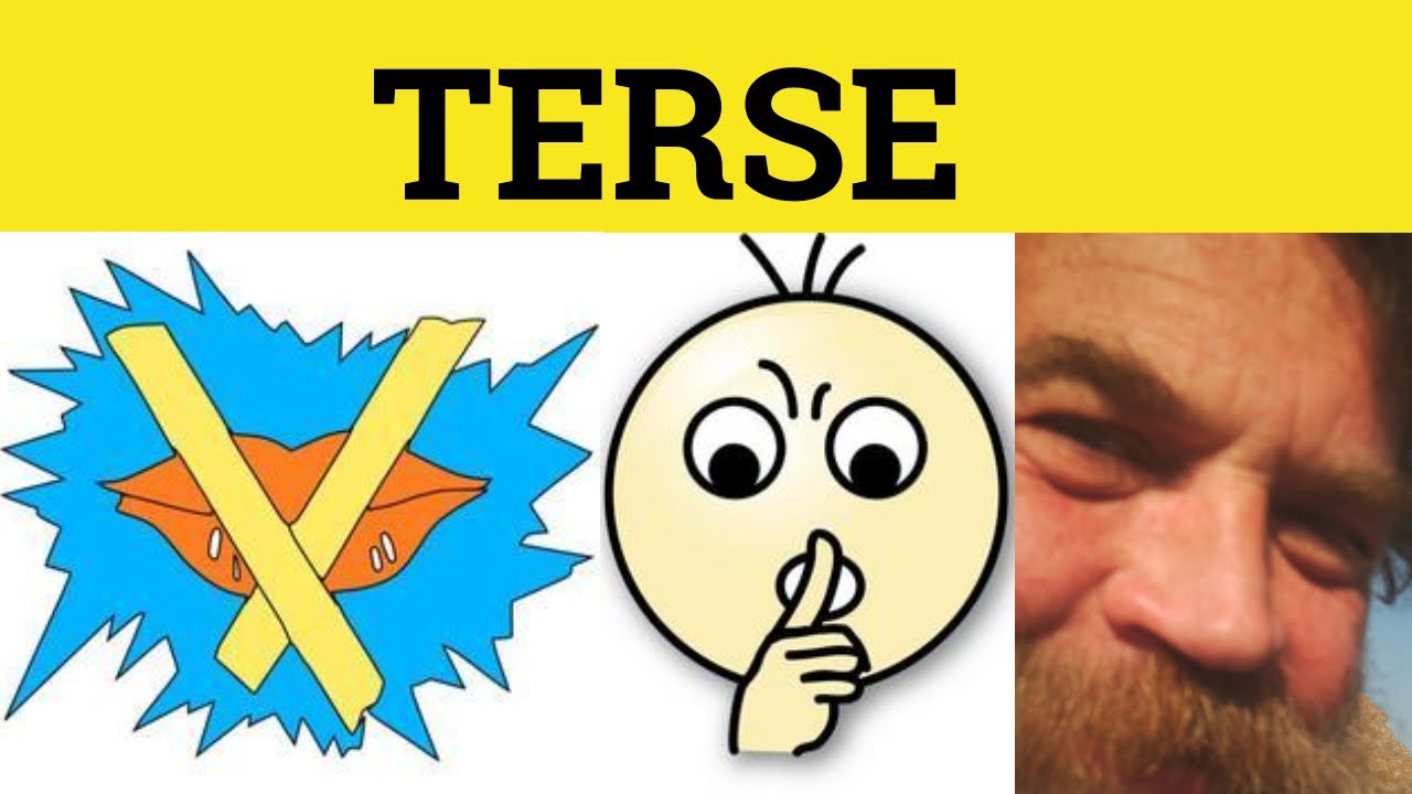 🔵 Terse - Terse Meaning - Terse Examples - Terse in a Sentence - Terse Defined Terse Explained Terse