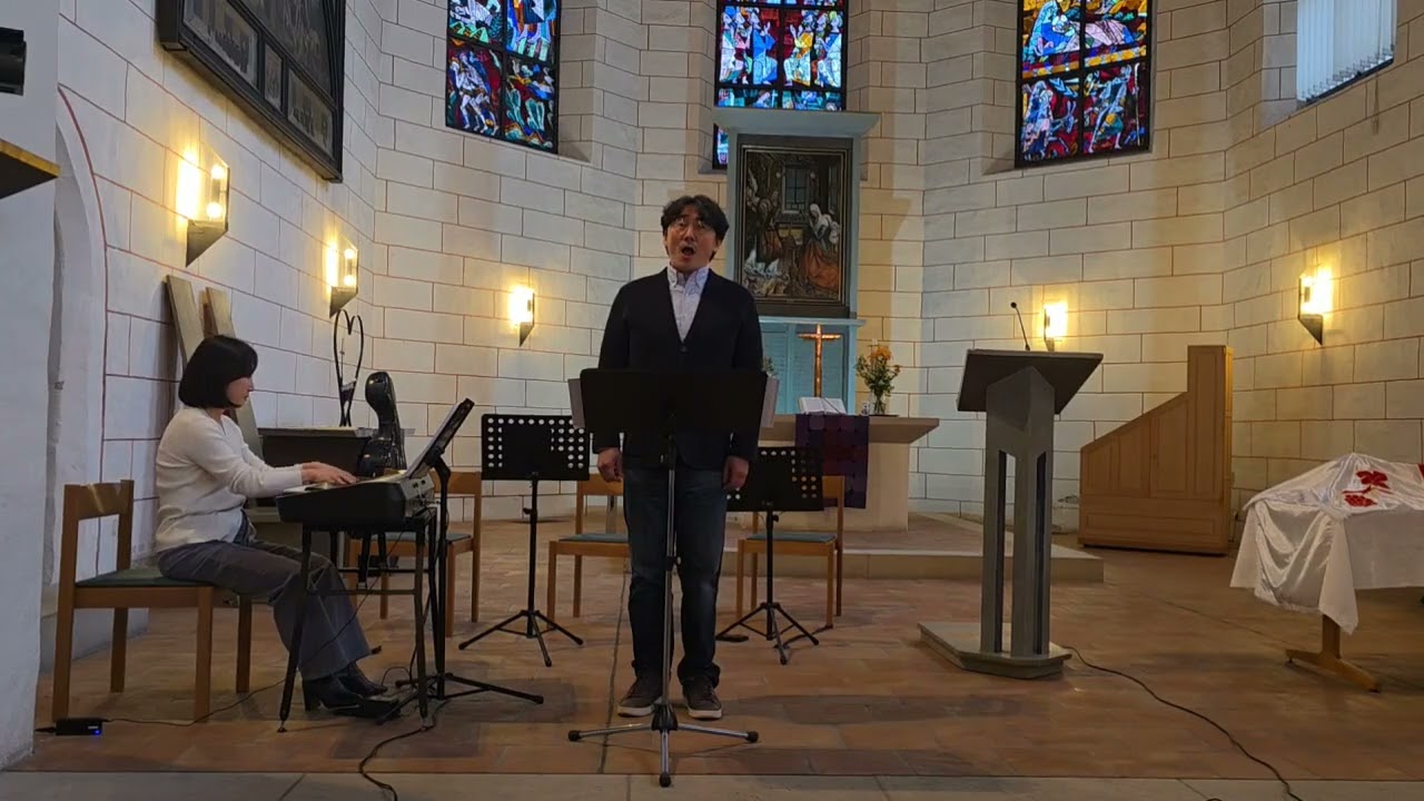 Augsburg 한인교회 2026/03/15 주일예배 | 특송 | 주의 은혜라 - 권영명, 박미미 집사 가정