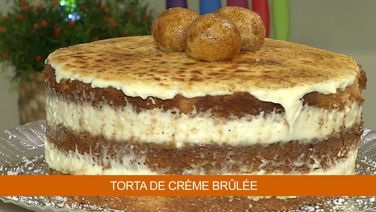 TORTA DE CRÈME BRÛLÉE