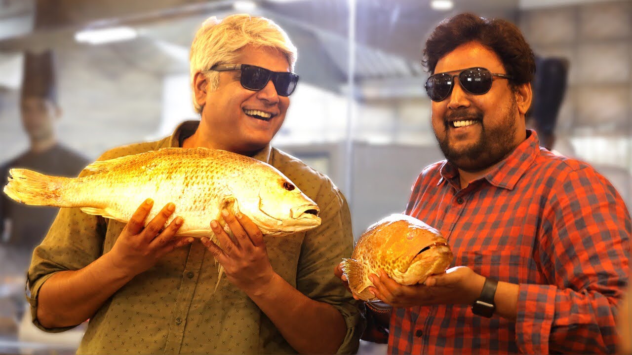 Sea Food Destination in Hyderabad | Amazing Indian Food | RAVI ANISH