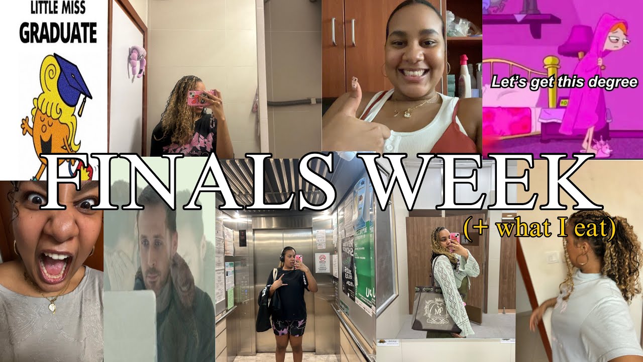 Finals Week + what i eat