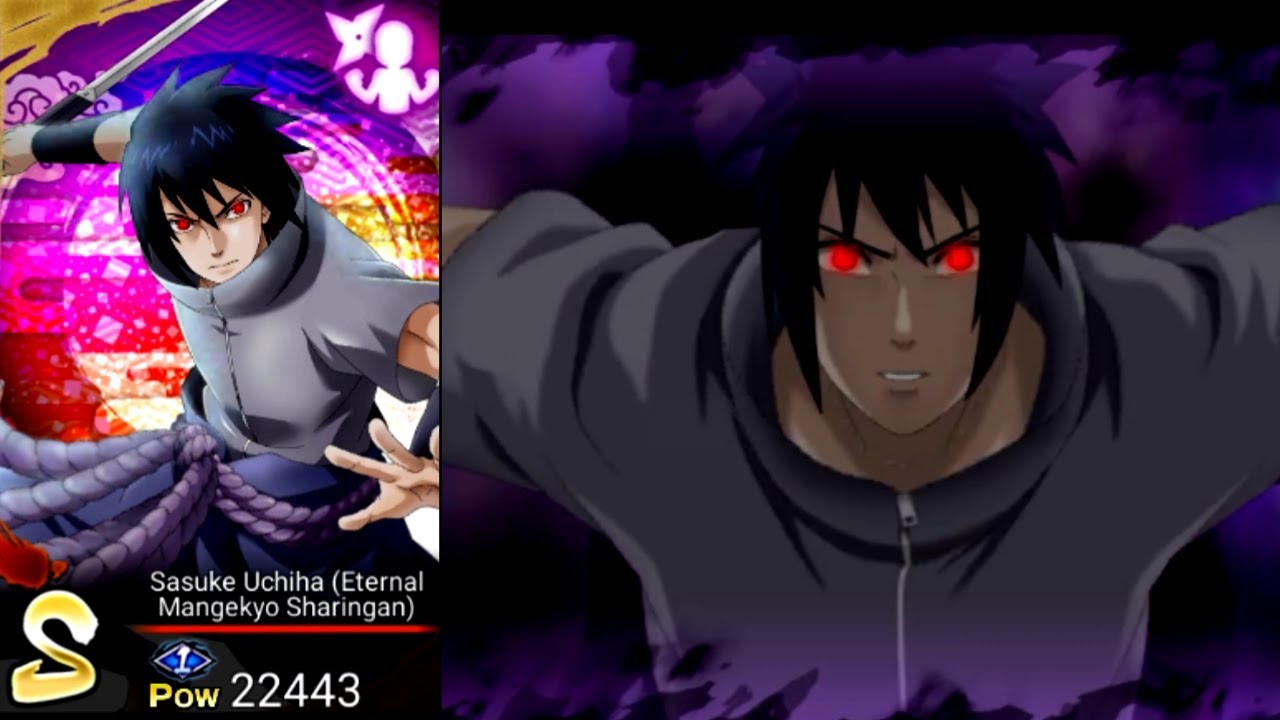 NxB NV: Sasuke Eternal Mangekyo Sharingan EX-Rekit Showcase Solo Attack Mission Gameplay
