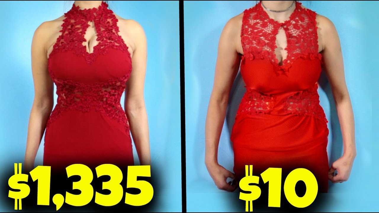 $10 Prom Dress Vs. $1000 Prom Dress!