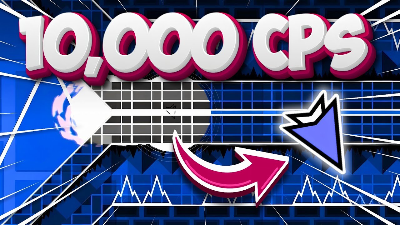 10,000 CPS in Geometry Dash Sounds Insane