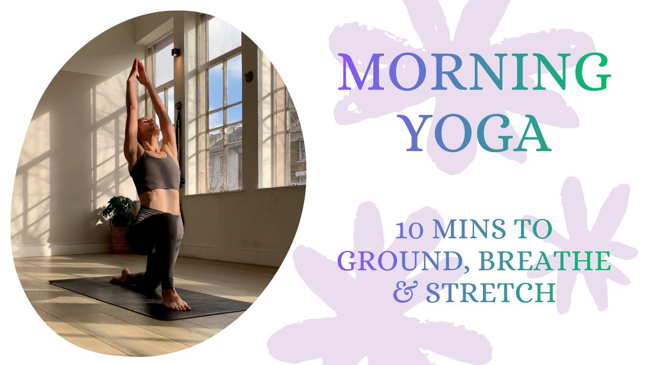 10-Minute Morning Stretch & Grounding | Seated Yoga to Start Your Day