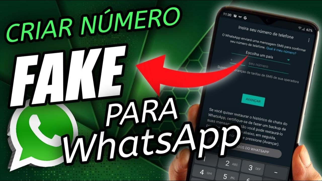 Como CRIAR NÚMERO FAKE para WhatsApp NOVO MÉTODO - ATUALIZADO 2021