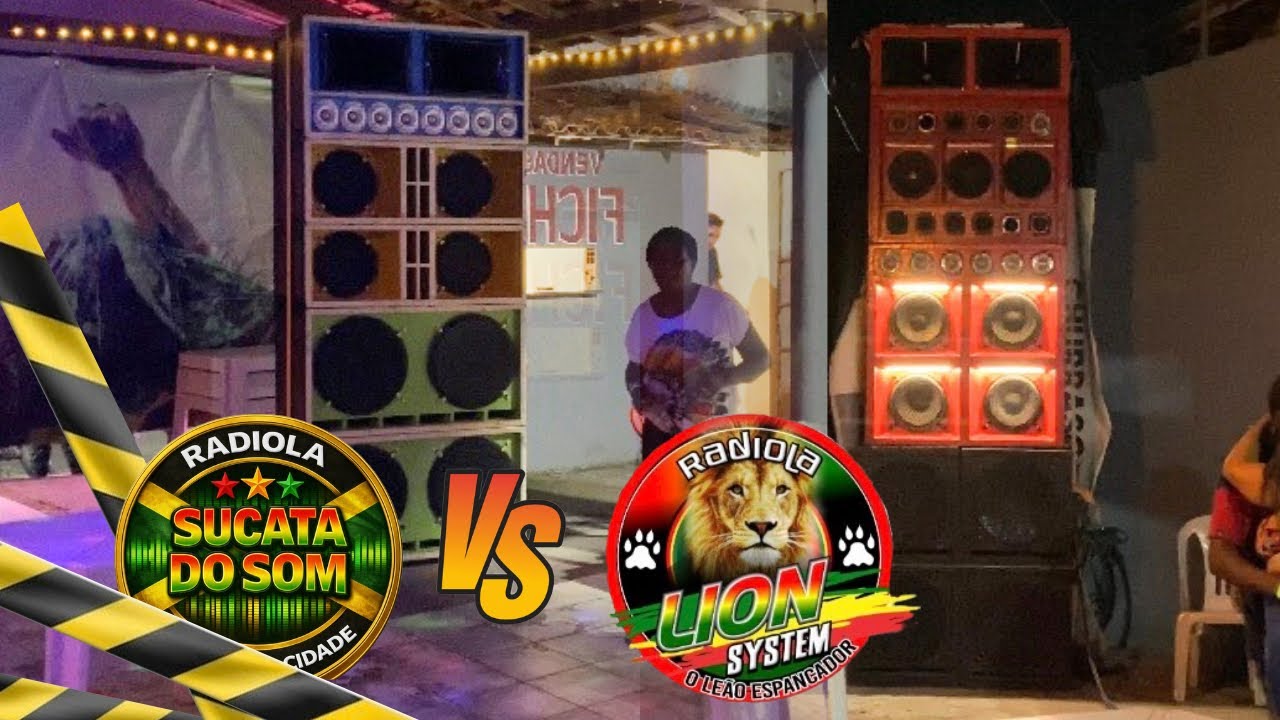 RADIOLA SUCATA DO SOM VS RADIOLA LION SYSTEM / SANTA INÊS -MA