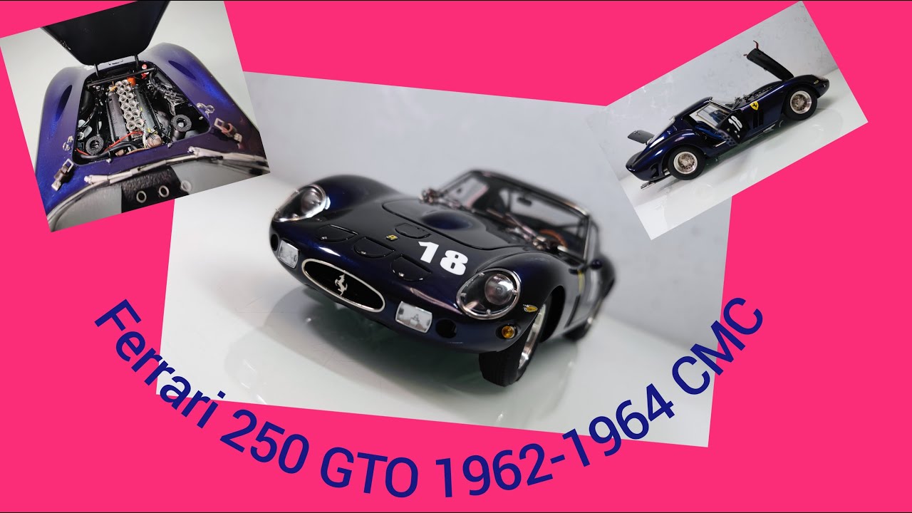 Ferrari 250 GTO 1962 - 1964 M-255 Laguna Seca #18 CMC