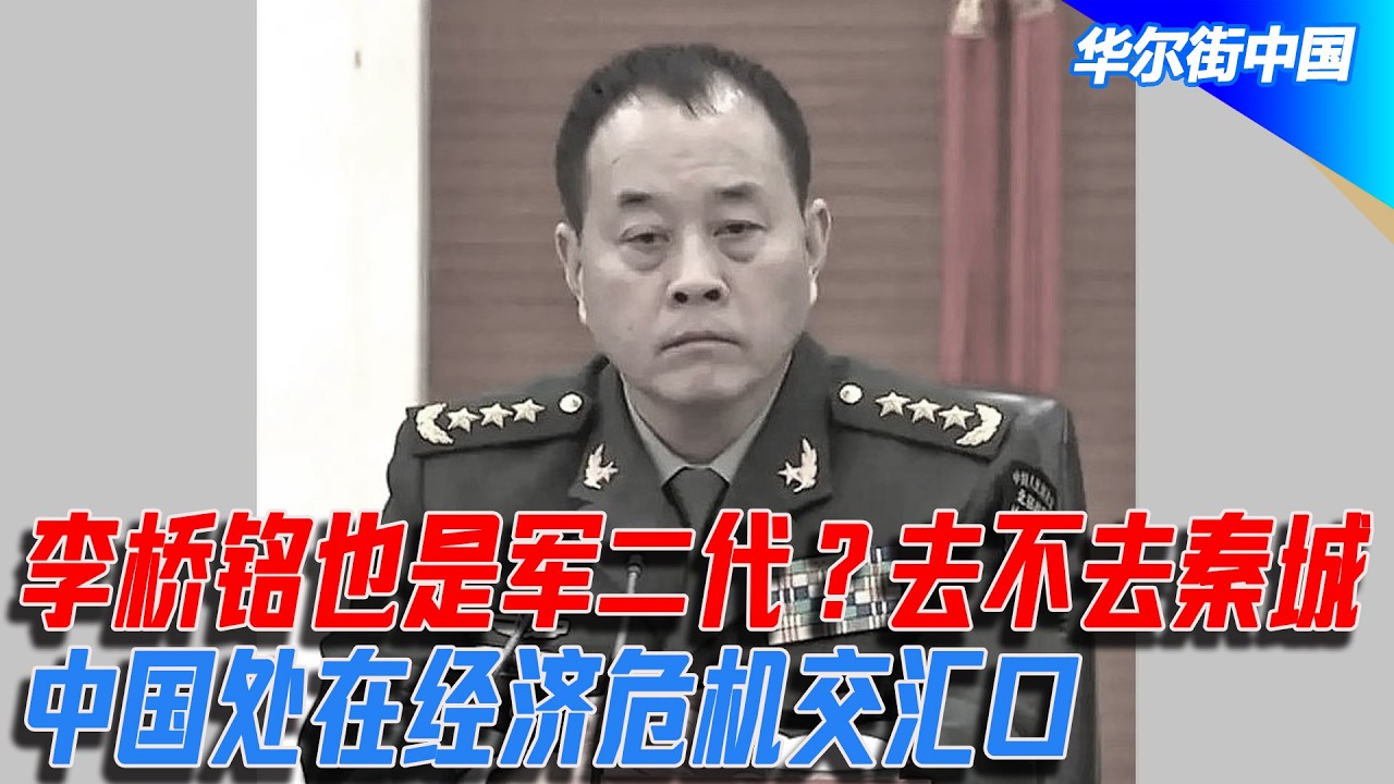 李桥铭也是军二代？去不去秦城；中国处在经济危机交汇口｜华尔街中国