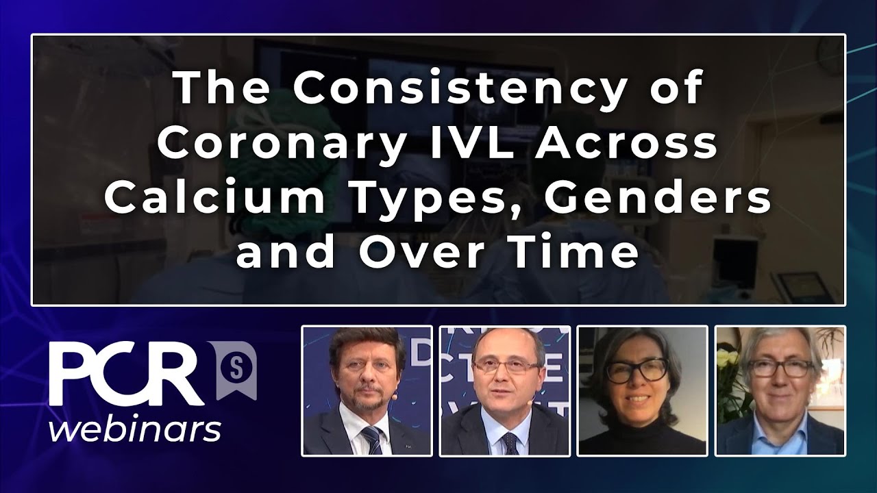 The Consistency of Coronary IVL Across Calcium Types, Genders and Over Time