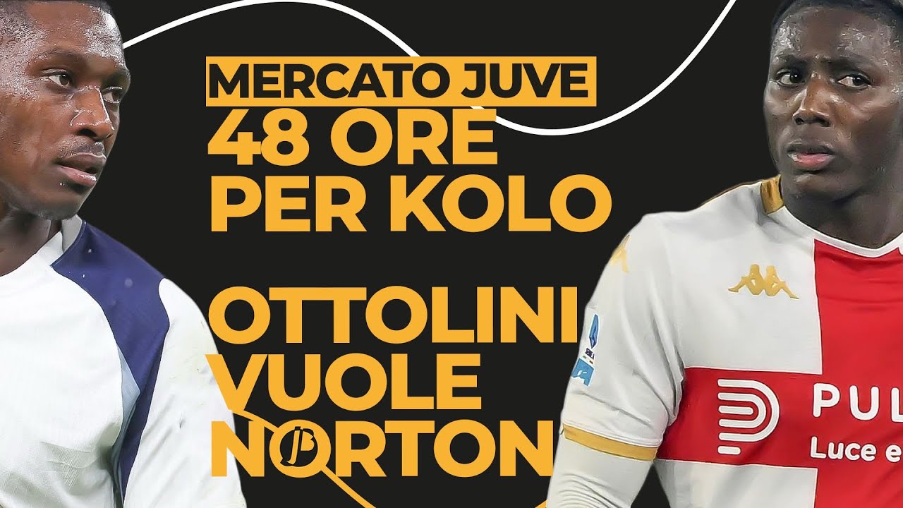 JUVE DA 81 PUNTI CON O SENZA KOLO CAMBIA QUALCOSA, ULTIME MERCATO MOMBLANO ROSSI SCHIRA