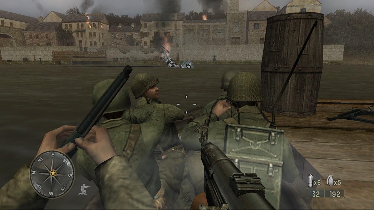 Call of Duty 3 (PS2) - Part 4 - Mayenne Bridge (Le Sauveur de Mayenne) (PlayStation 2)