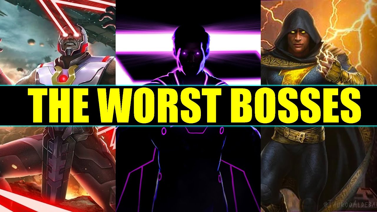 Top 5 Worst Hardest And Most Unfair Bosses Injustice 2 Mobile