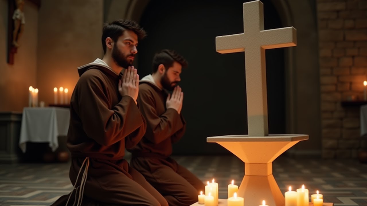 🌌 Sacred Sleep in Prayer | Gregorian Chants for Night Peace ✝️