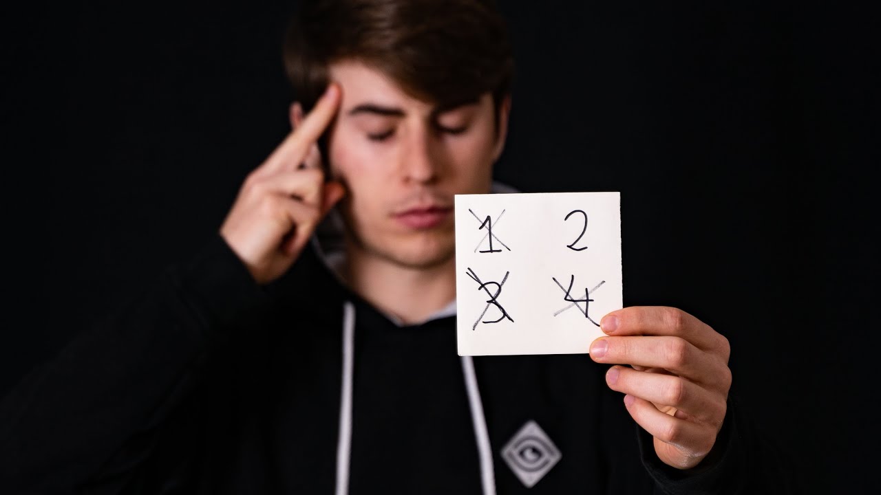 TRUCO de MENTALISMO - Adivina el número que están pensando