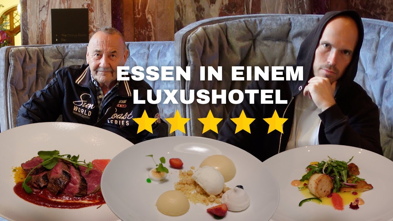 Wir testen das ESSEN in einem LUXUSHOTEL! 🤤👨🏻‍🍳