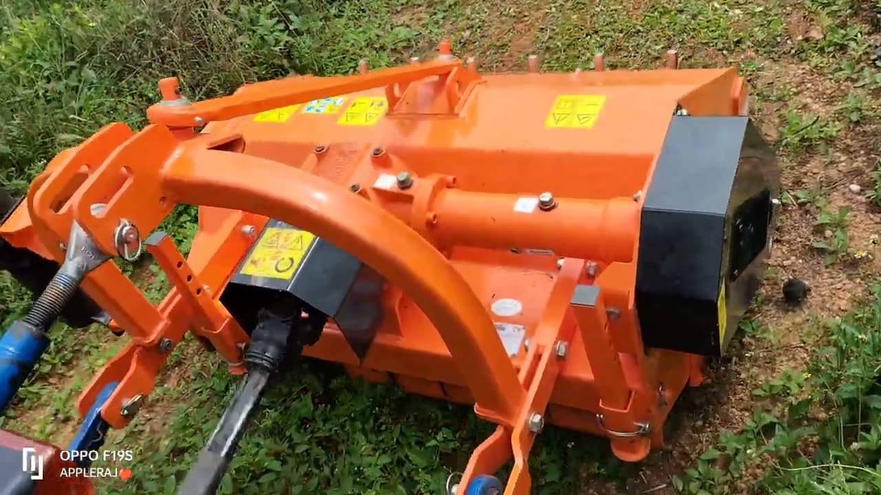 SHAKTIMAN Flail mower  with FORCE MINI  TRACTOR