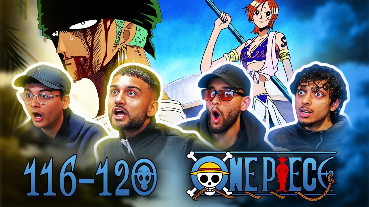 NAMI & ZORO GO INSANE!! 🔥 | *ONE PIECE* Episode 116 - 120 | FIRST TIME REACTION
