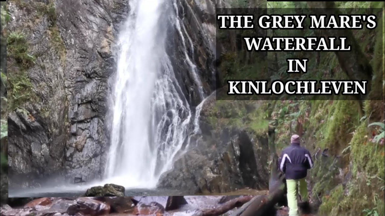 EXPLORING GREY MARE'S WATERFALL IN KINLOCHLEVEN SCOTLAND