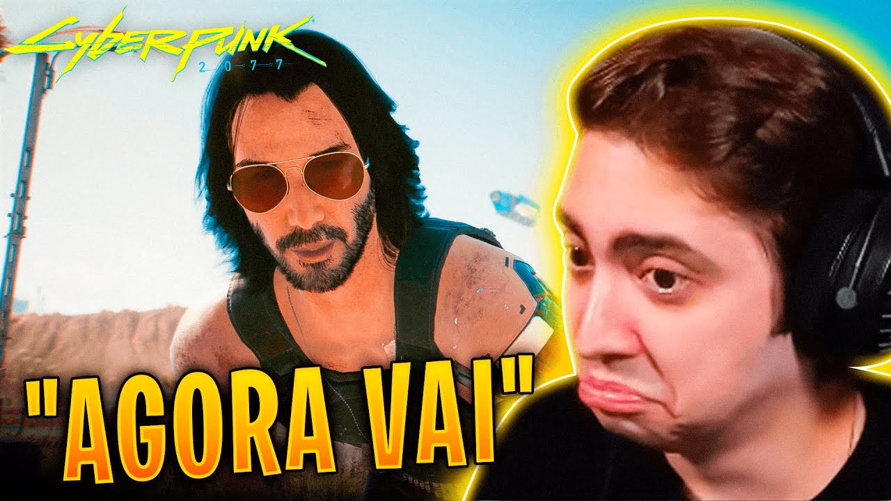 YOUTUBERS REAGINDO AO NOVO TRAILER DO CYBERPUNK 2077