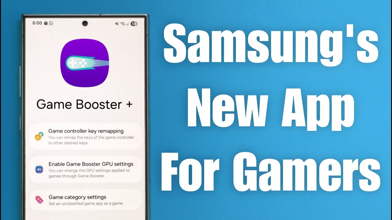 Game Booster + for Galaxy &ndash; NEW Gaming Tool From Samsung