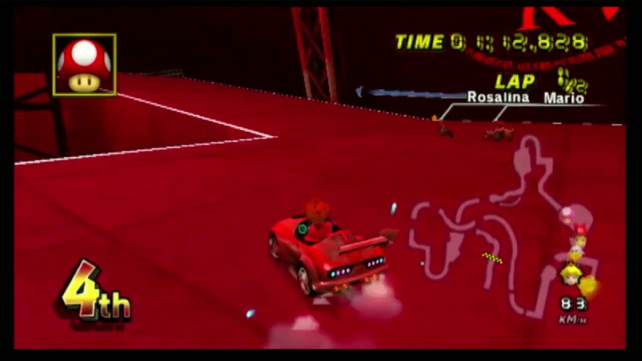 Mario Kart Wii CTGP Revolution: Peach races in Cruel Angel's Thesis