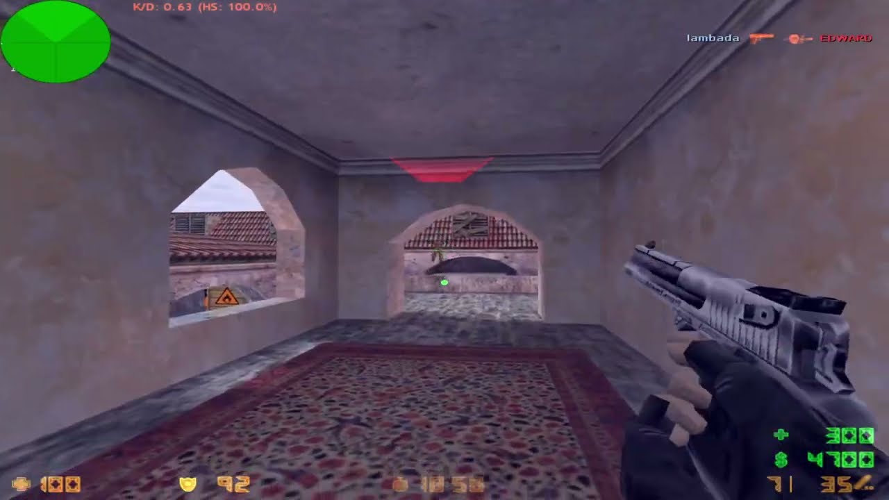 NR1 Atsisveikina Su CS1.6 - Paskutiniai Headshot'ai 100% HS