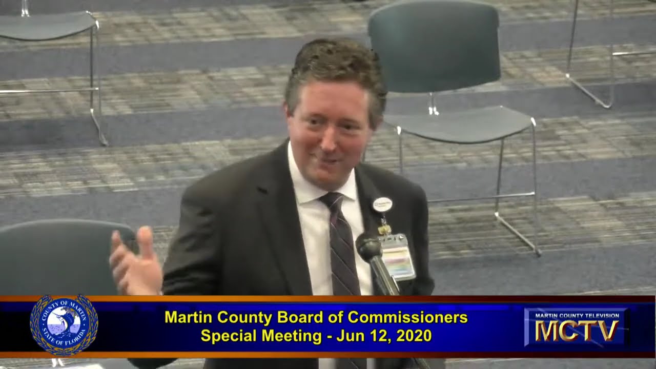 Martin County Board of County Commissioners Special Meeting June 12, 202