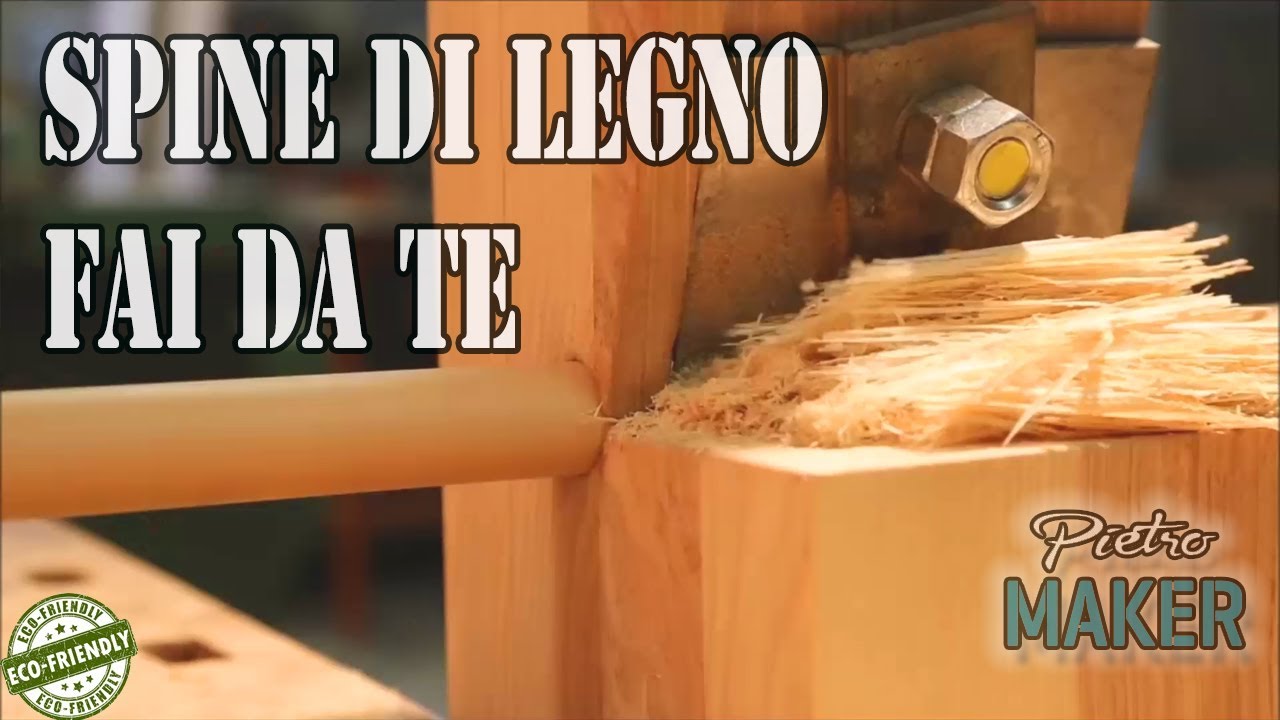 SPINE DI LEGNO - Dima Sagomatrice per spine lunghe di legno fai da te Falegnameria