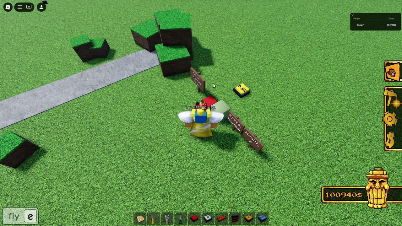 Working Tower Defense in Untitled Sandbox game